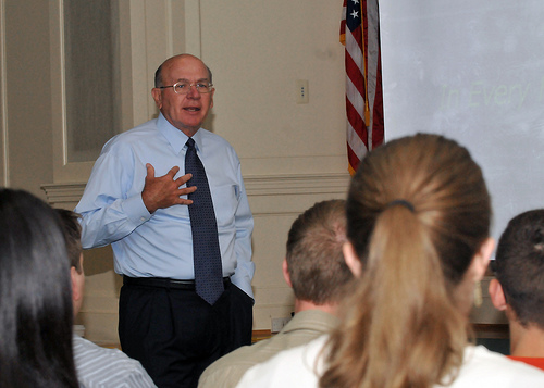 Dr. Gerson Moreno-Riano at Coast Guard station