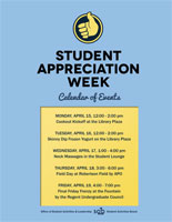 Student Appreciation Week