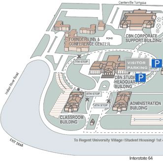 schedule Regent campus tour
