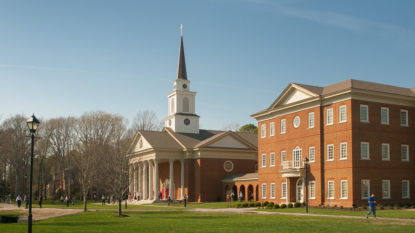 The chapel of Regent University, Virginia Beach, VA 23464.