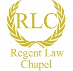 The RLC (Regent Law Chapel) logo.