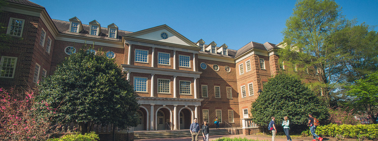 Robertson Hall, which houses Regent University's Robertson School of Government.