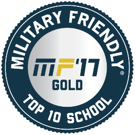 Military Friendly Top 10 School '17