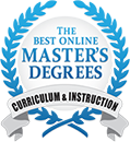 Regent University Ranked #12 in the Top 35 Best Online Master's in Curriculum & Instruction Programs | BestMastersDegrees.com, 2019.