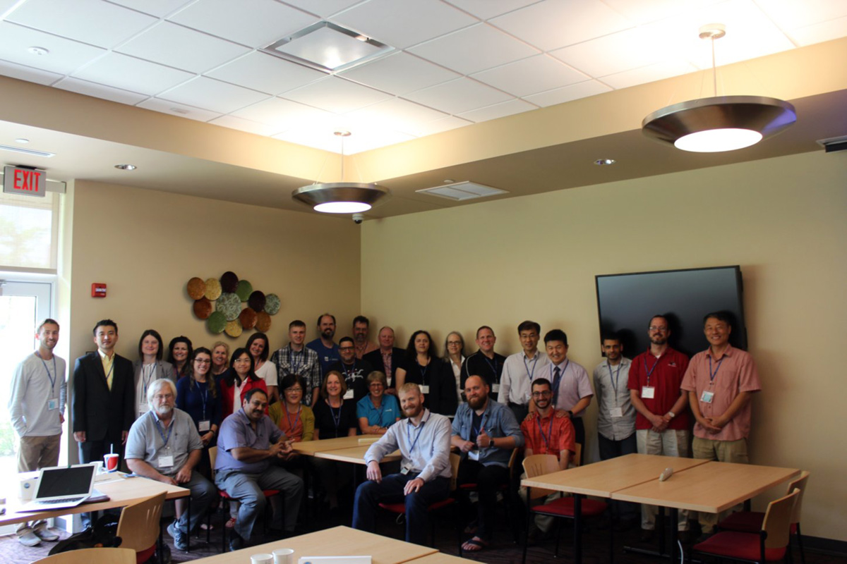 Group Photo of STEM Education in Virtual Worlds Workshop