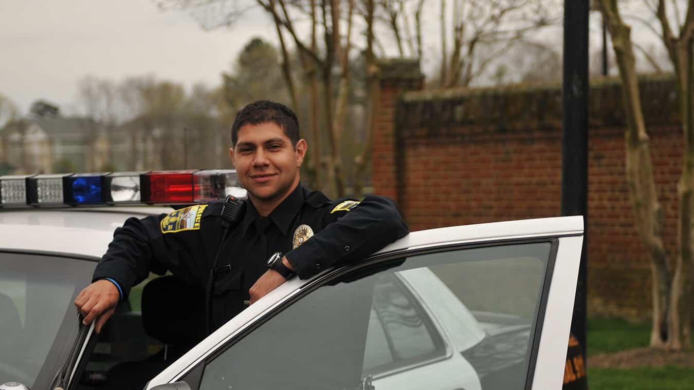 A police officer: Pursue Regent's B.S. in Criminal Justice - Law Enforcement online or in Virginia Beach, VA 23464.