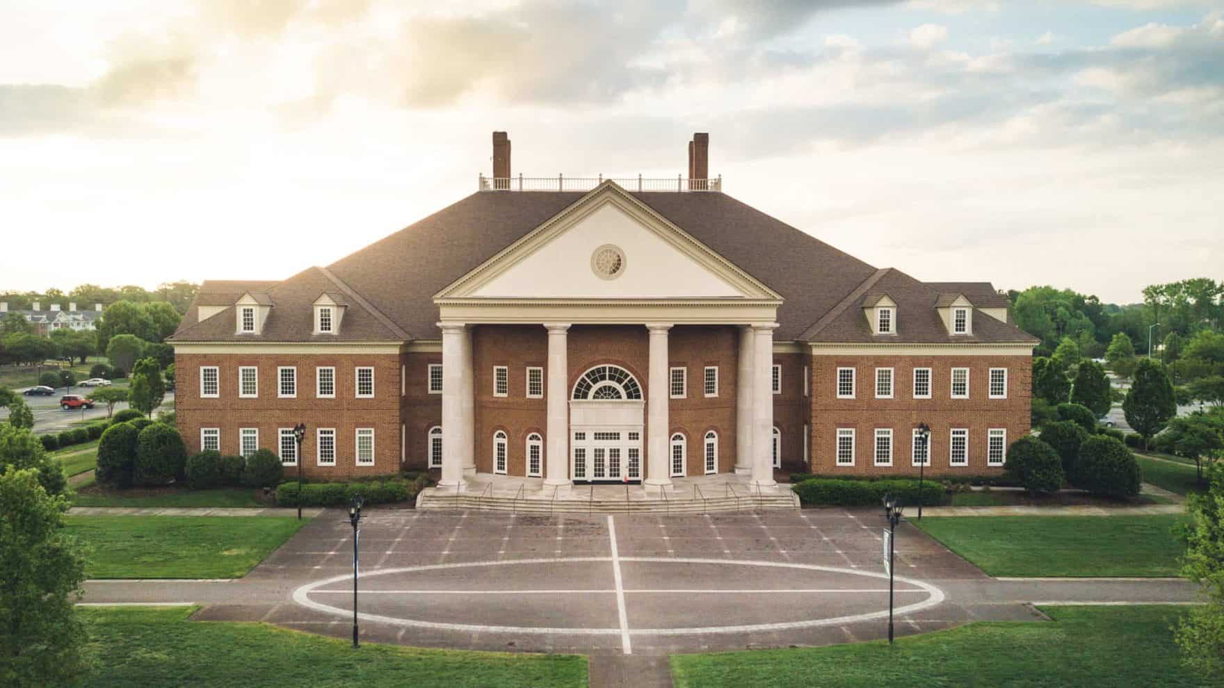 The Communication Building of Regent, a premier Christian University in Virginia.