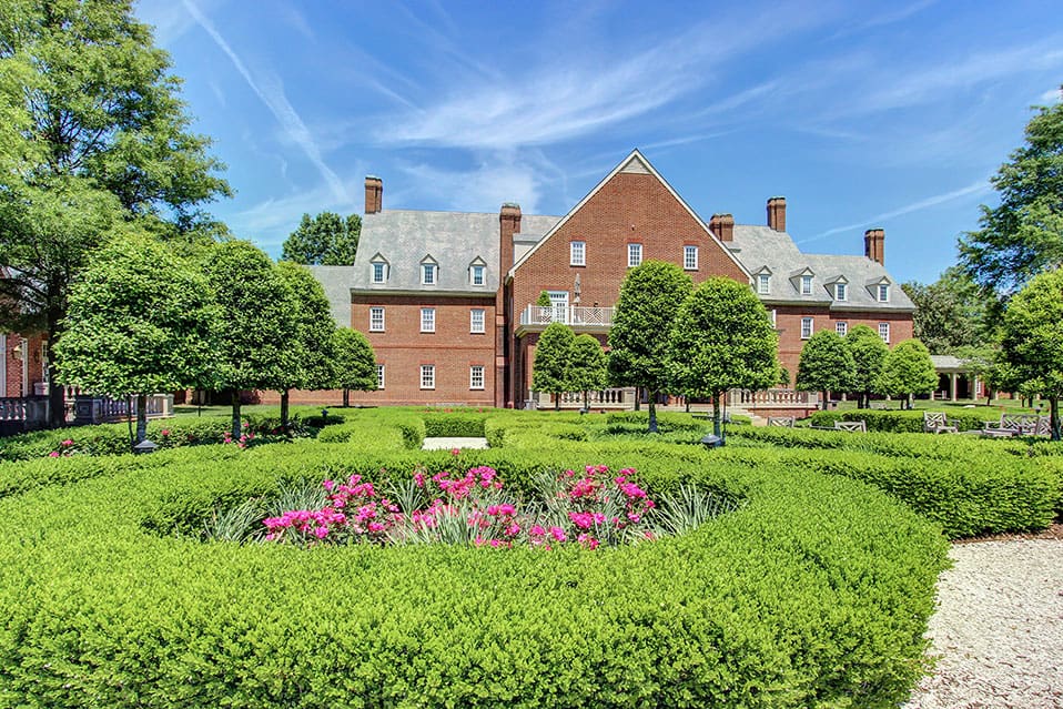 The Founders Inn & Spa, a hotel on the campus on Regent, a university in Virginia Beach.