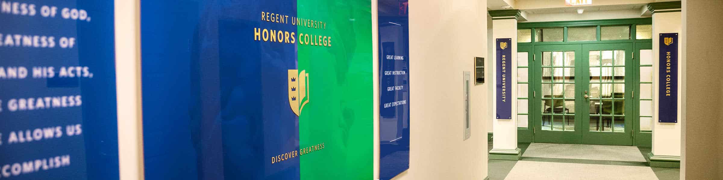 Regent University's honors college offers a range of degree programs in in Virginia Beach, VA 23464.