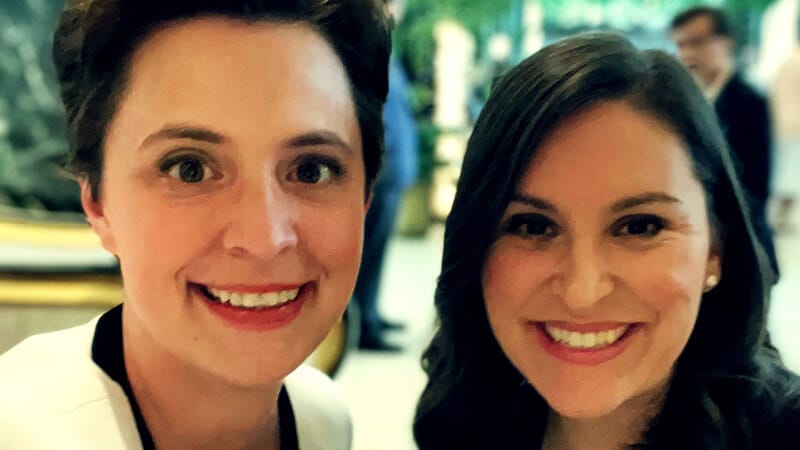 Regent Law alumni and AFRJ co-founders Ashleigh Chapman and Alana Flora.