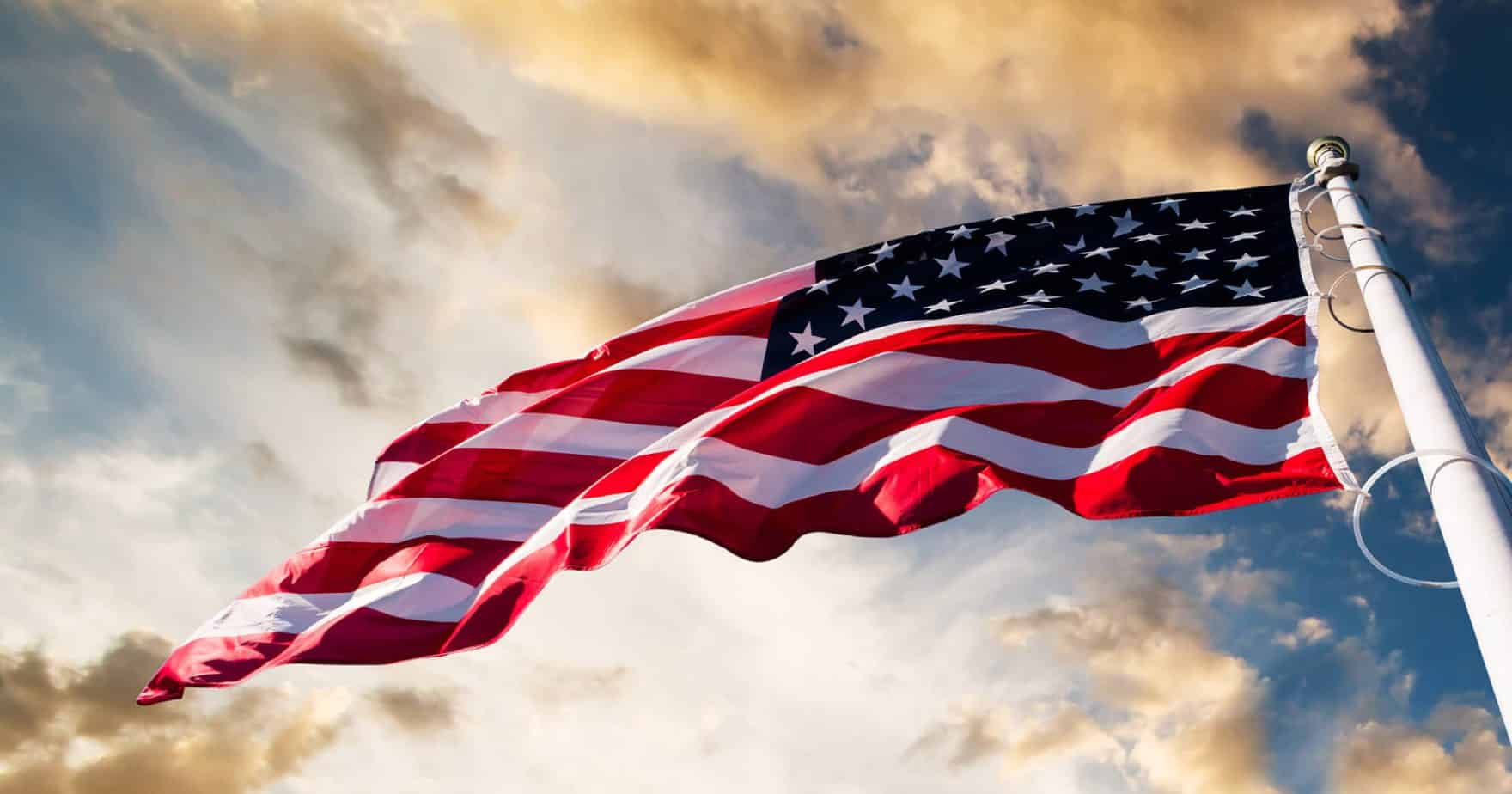The American flag: Explore Regent, a military friendly school in Virginia Beach VA 23464.