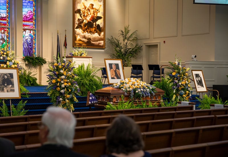 Mourners Gather to Honor the Life and Legacy of Regent University Founder Dr. M.G. “Pat” Robertson