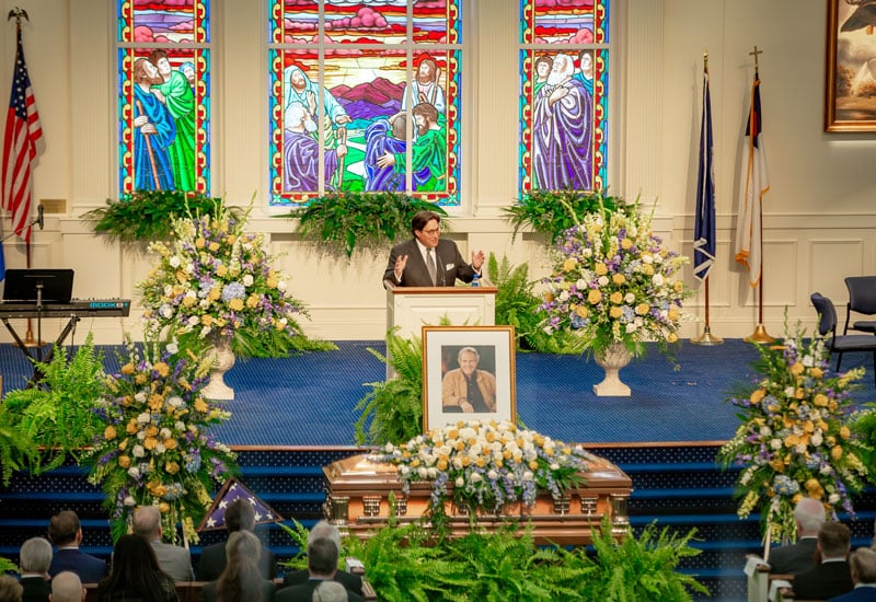 Mourners Gather to Honor the Life and Legacy of Regent University Founder Dr. M.G. “Pat” Robertson