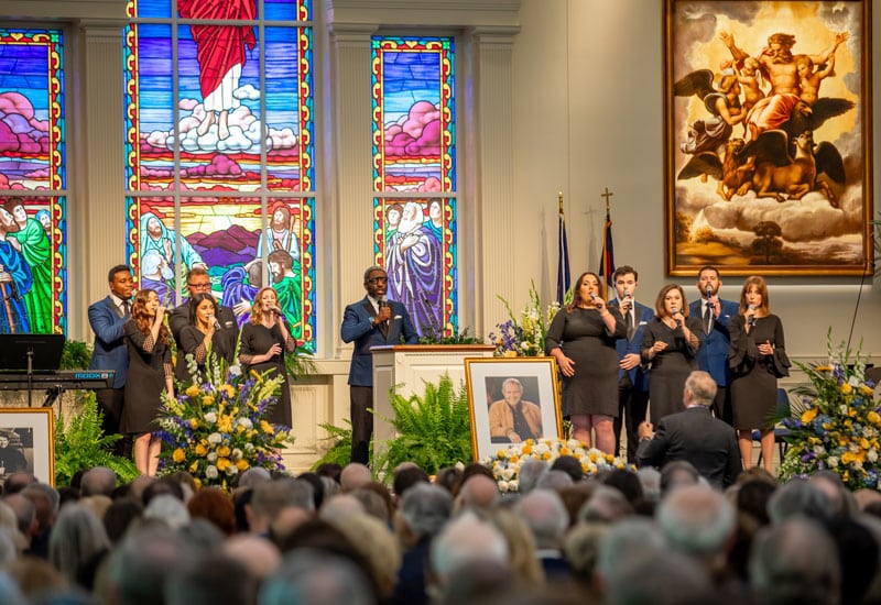 Mourners Gather to Honor the Life and Legacy of Regent University Founder Dr. M.G. “Pat” Robertson