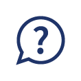 Question mark in a speech bubble icon for the button to Ask the Regent University Librarians.