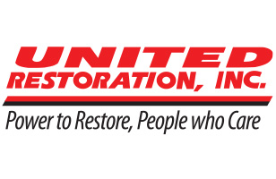 United Restoration, Inc logo Power to Restore. People who care.