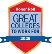 Honor Roll: Great Colleges to Work For 2024 badge