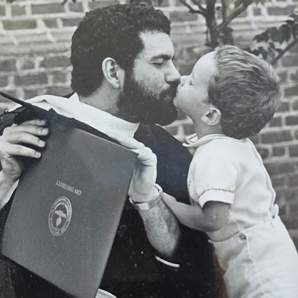 Regent University Alumni George Lutz with Son Tony