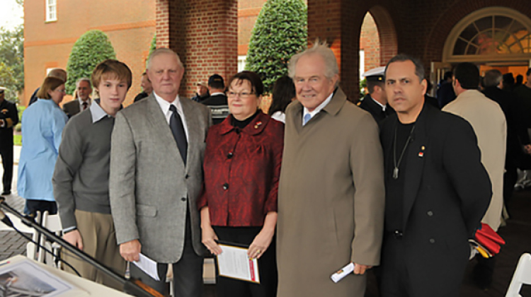 Regent University Alumni George Lutz Honor and Remember with Dr. M. G. "Pat" Robertson