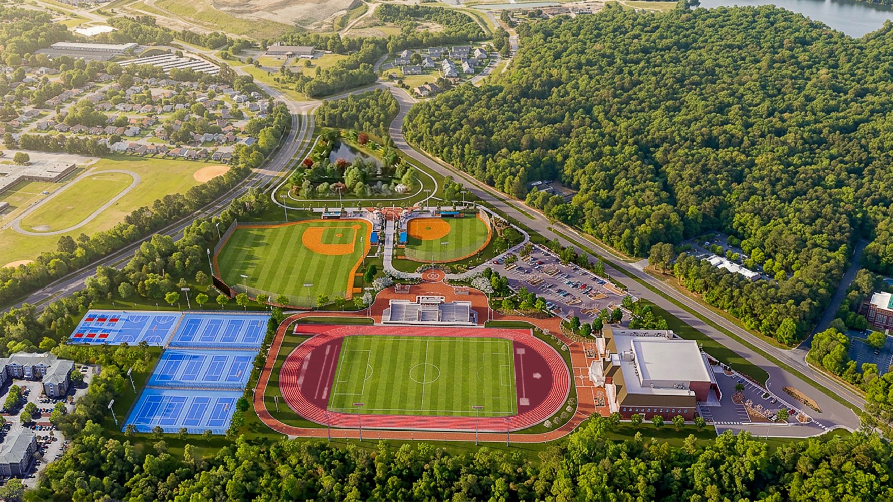 Regent University campus view
