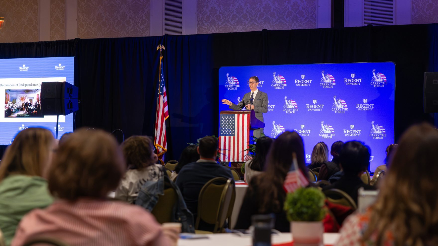 Regent University's "Carry the Torch" Conference.
