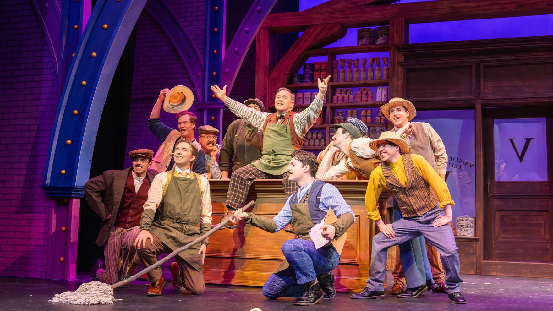 Regent Theatre cast performing on stage